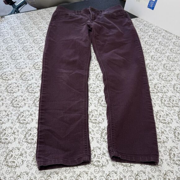 Democracy Ab Solution Purple Denim Skinny Jeans Women's Size 6 - Picture 6 of 7